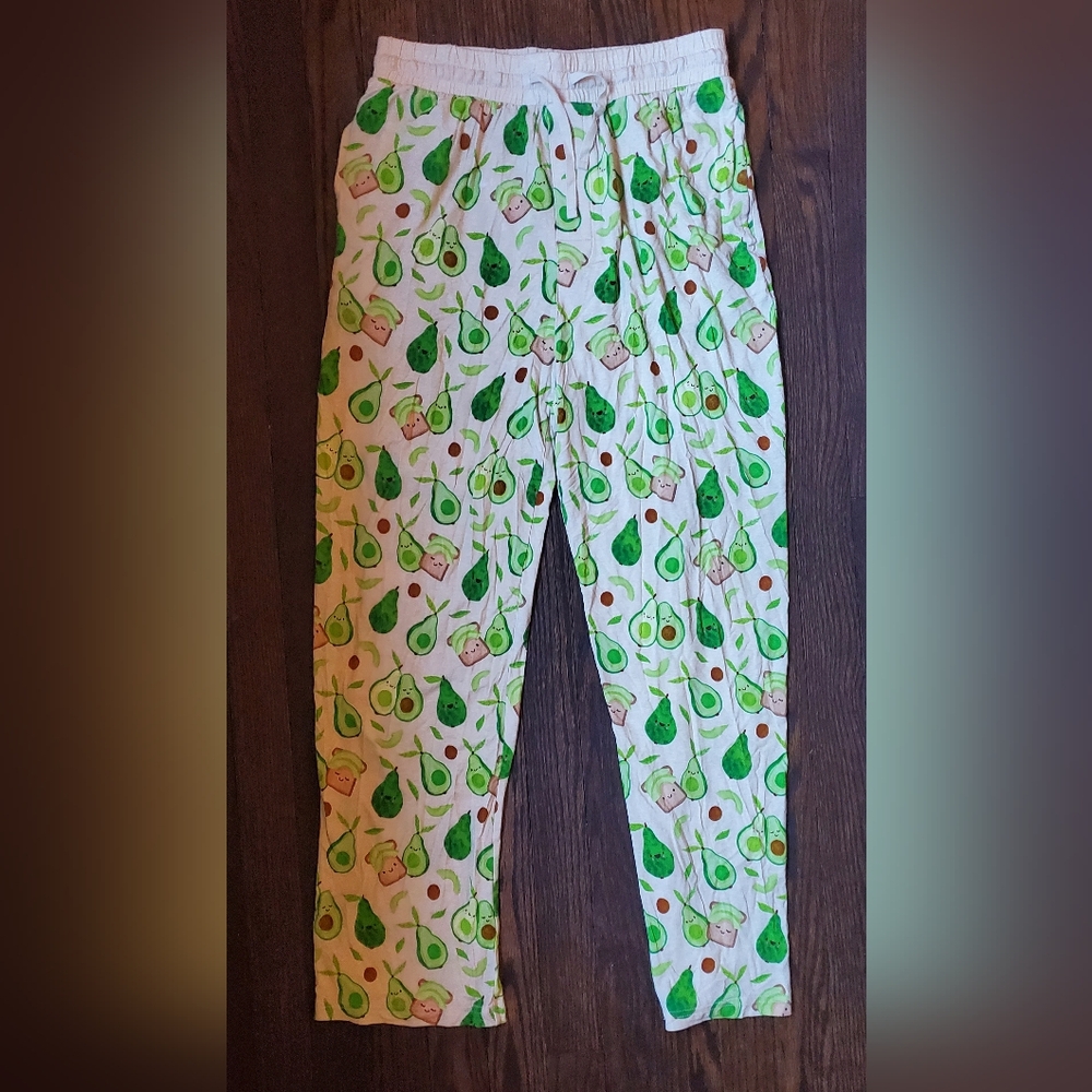 Little Sleepies Men's Avocado Toast Pajama Pants Size Medium